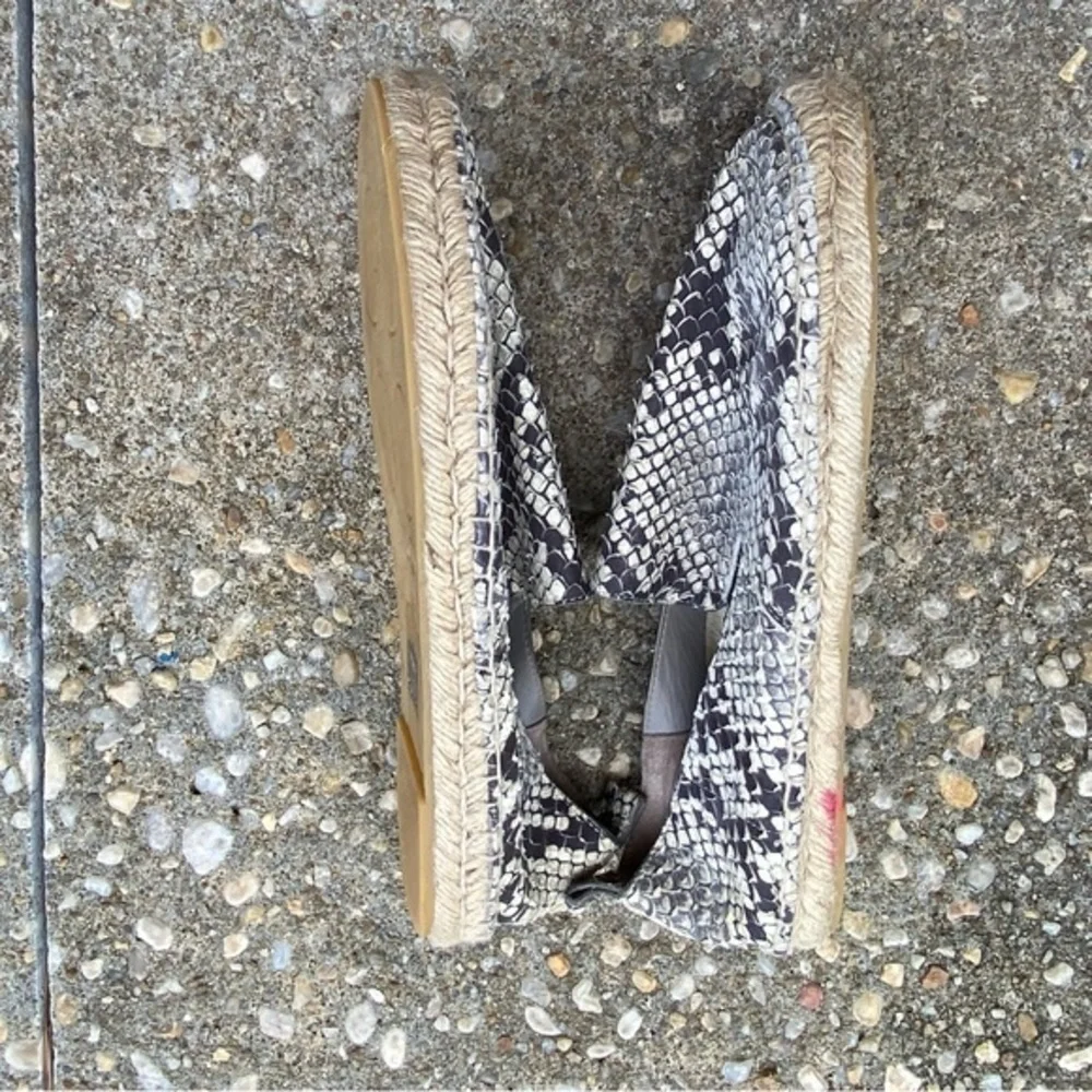 Vince Python Espadrilles Flats 9